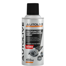 Багатофункціональний спрей від іржі AUTOLIVE A140 MULTIFUNCTION RUST CONVERTER SPRAY 450 мл