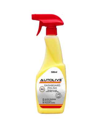 Поліроль для пластику Autolive Dashboard Polish Peach 500 мл