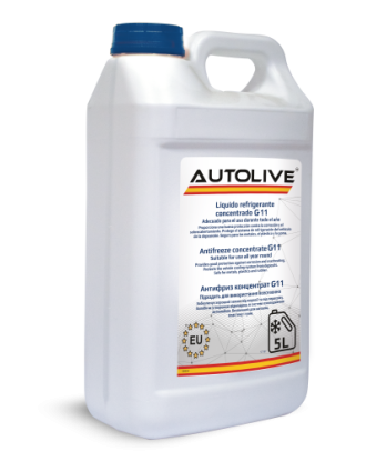 Антифриз концентрат AUTOLIVE G-11 CONCENTRATE (синій) 5л