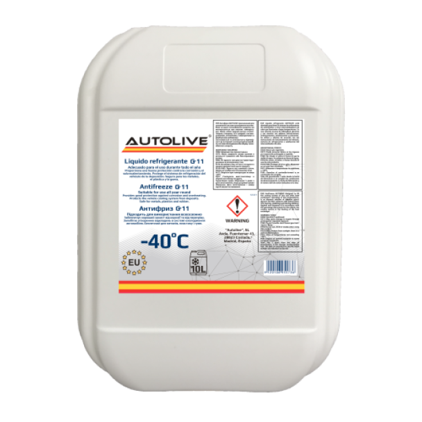 Антифриз AUTOLIVE G-11 -40˚C (синій) 10л