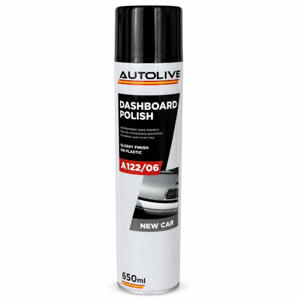Поліроль для панелі приладів AUTOLIVE A122/06 Dashboard Polish New Car 650 мл