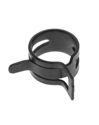 Хомут пружинний чорний 6-55 mm (Spring Hose Clamp Matte Black) , шт