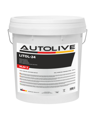 Багатофункціональне мастило AUTOLIVE (NLGI 3) Litol-24  17 кг