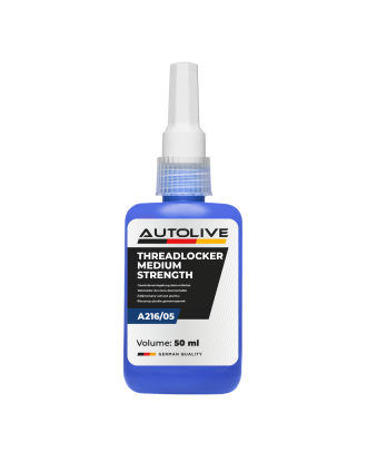 Фіксатор різьби демонтажний AUTOLIVE A216/05 Threadloсker Medium Strengh 50 мл