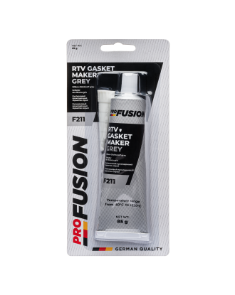 Герметик прокладочний сірий PROFUSION F211 RTV Gasket Maker Grey 85 г