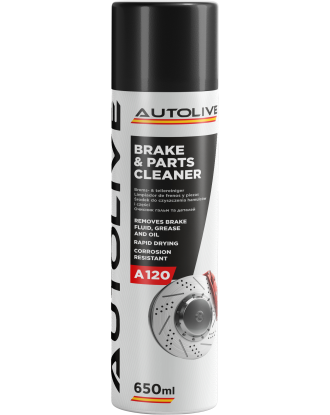 Очисник гальм та деталей AUTOLIVE A120 BRAKE AND PARTS CLEANER 650 мл