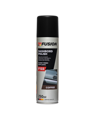 Поліроль для панелі приладів  PROFUSION F122 DASHBOARD POLISH COFFEE 250 мл