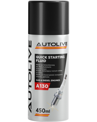 Засіб для швидкого запуску двигуна AUTOLIVE A130 QUICK STARTING FLUID 450 мл